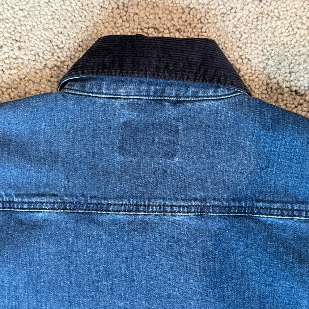 Folk Nelson Denim Chore Jacket in Indigo Blue Men's Size Large - New With Tags - Picture 16 of 16